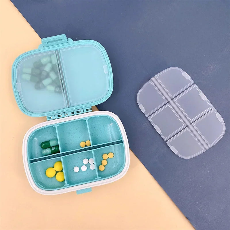 Organizador de Comprimido Portátil - HealthBox (Compre 1 leve 2)