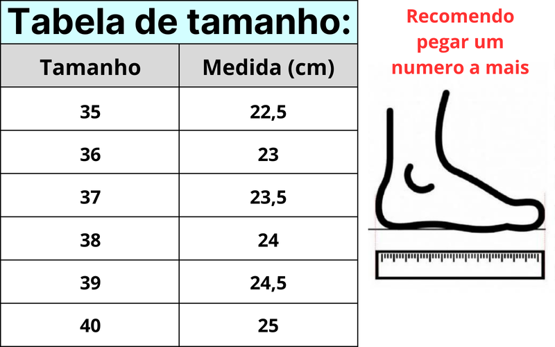 Tênis Cano Alto com Plataforma de 5cm - UpStar