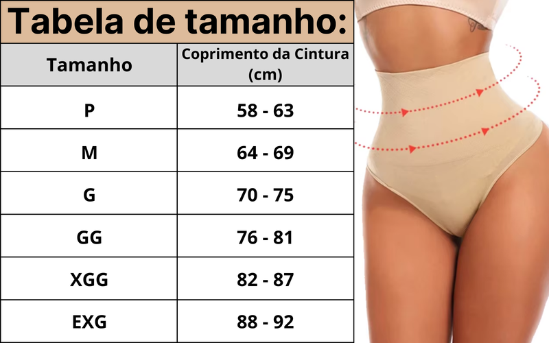 Calcinha Modeladora - FormFit (COMPRE 1 LEVE 2)