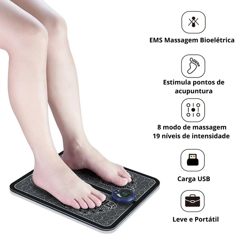 Tapete Massageador de Pés - ConfortPés