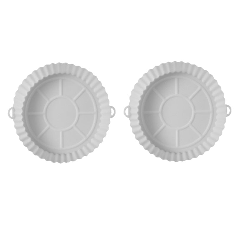 2Pçs Forma Assadeira para Airfryer Silicone